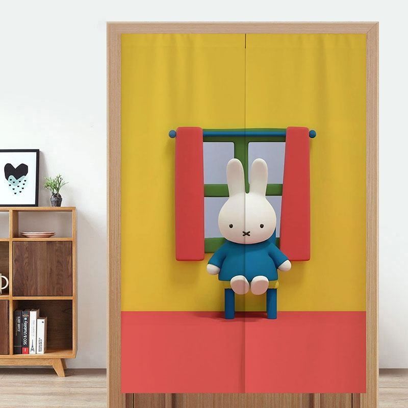 Tirai Pintu Miffy yang Lucu Ta - Home Bathroom Movie ulasan dan harga