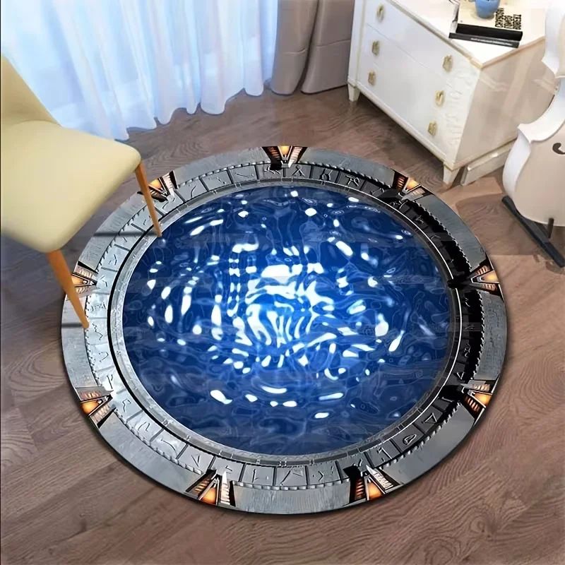 VIKAMA Karpet Bulat Anti-Selip - Home Bathroom Movie ulasan dan harga
