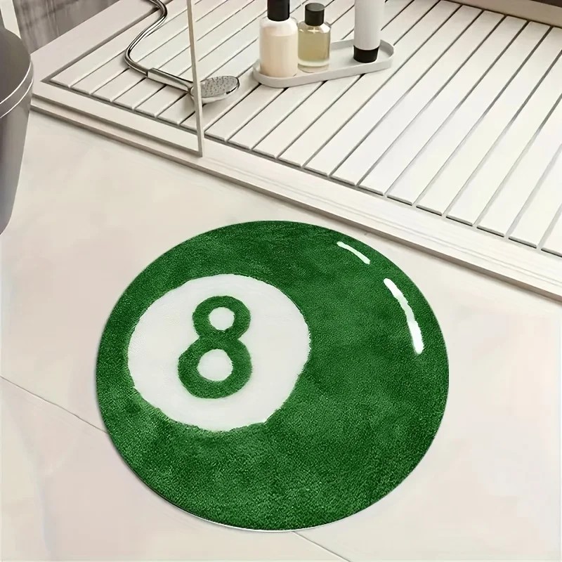 VIKAMA Karpet Bulat Anti-Selip - Home Bathroom Movie ulasan dan harga