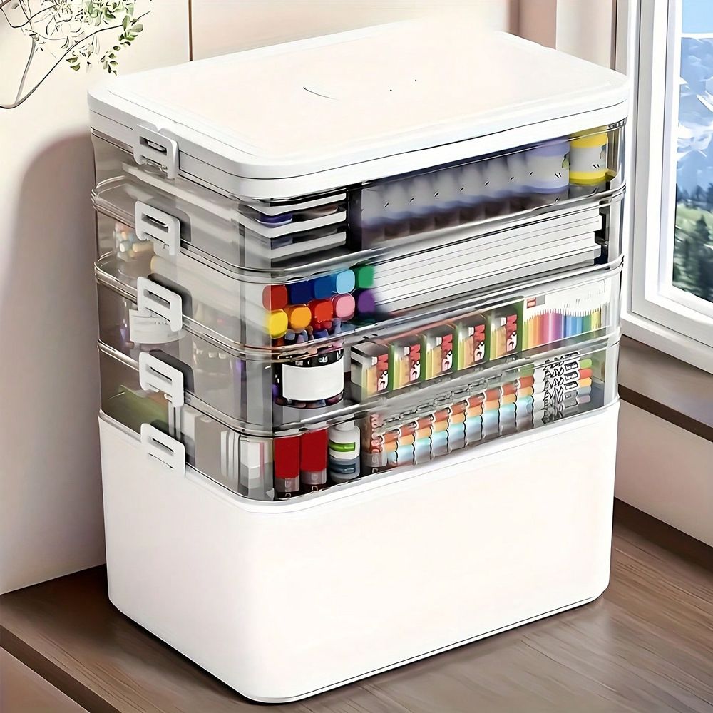 Organizer Obat Multi-Layer Tra - Home Bathroom ulasan dan harga