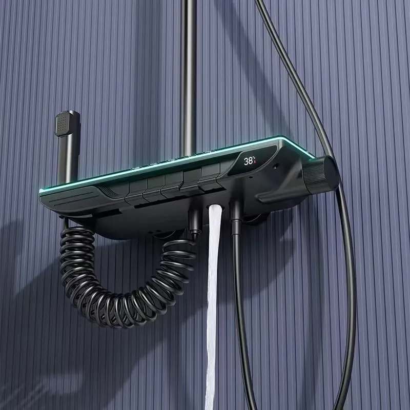 Set Shower Termostatik Digital - Home Bathroom Shower ulasan dan harga